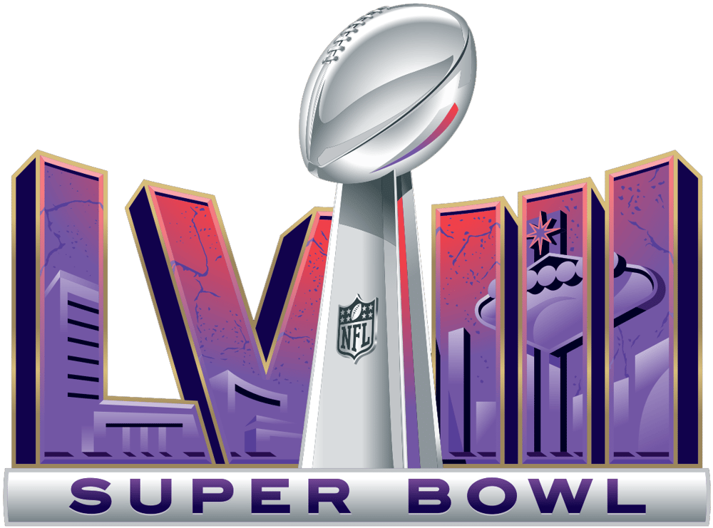 lviii super bowl logo 2024 transparent
